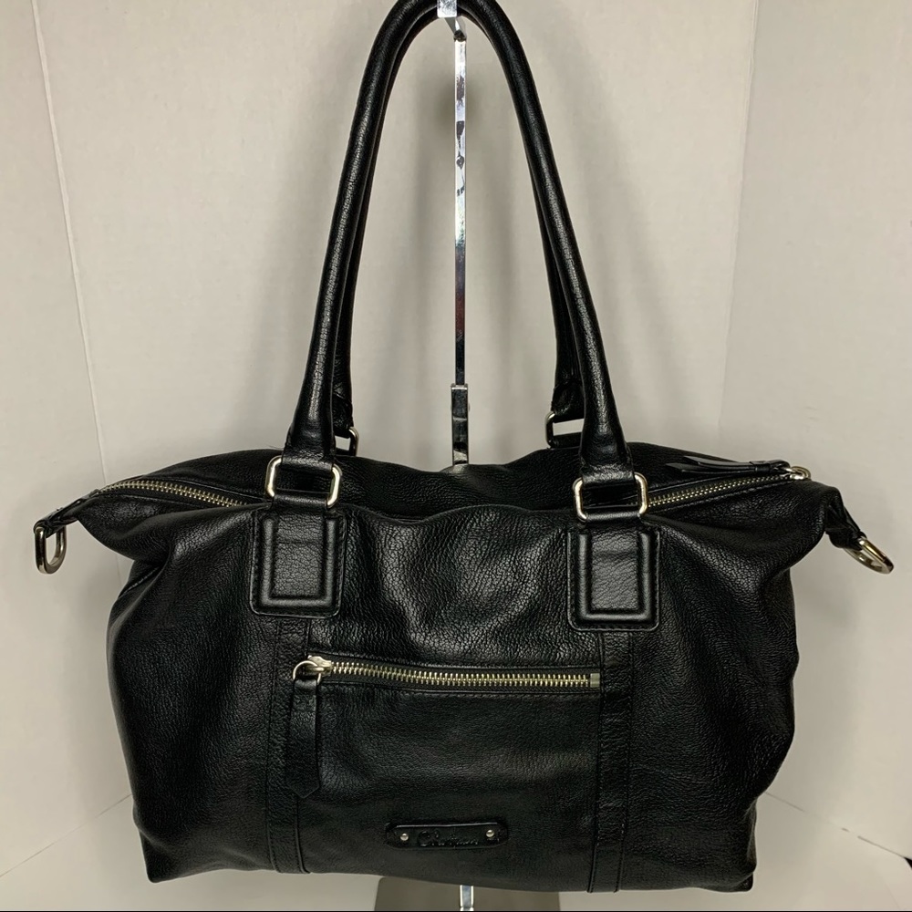 Cole Haan Black Leather Satchel